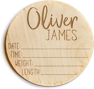 Personalized Baby Announcement Sign for Hospital Birth, Custom Sign for Newborn Essentials and Baby Essentials, Newborn Announcement Sign, newborn photography props, Baby Shower Gifts, Welcome Baby Sign