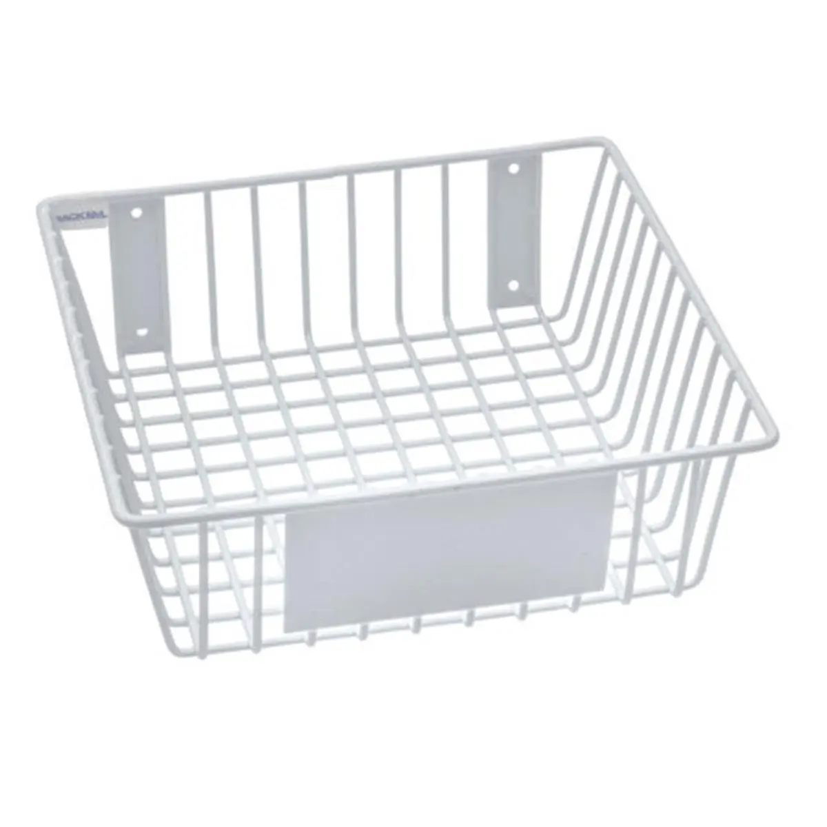 RACKEM RACKS 9178-W 12 x 12 x 4 in. Wire Basket - White
