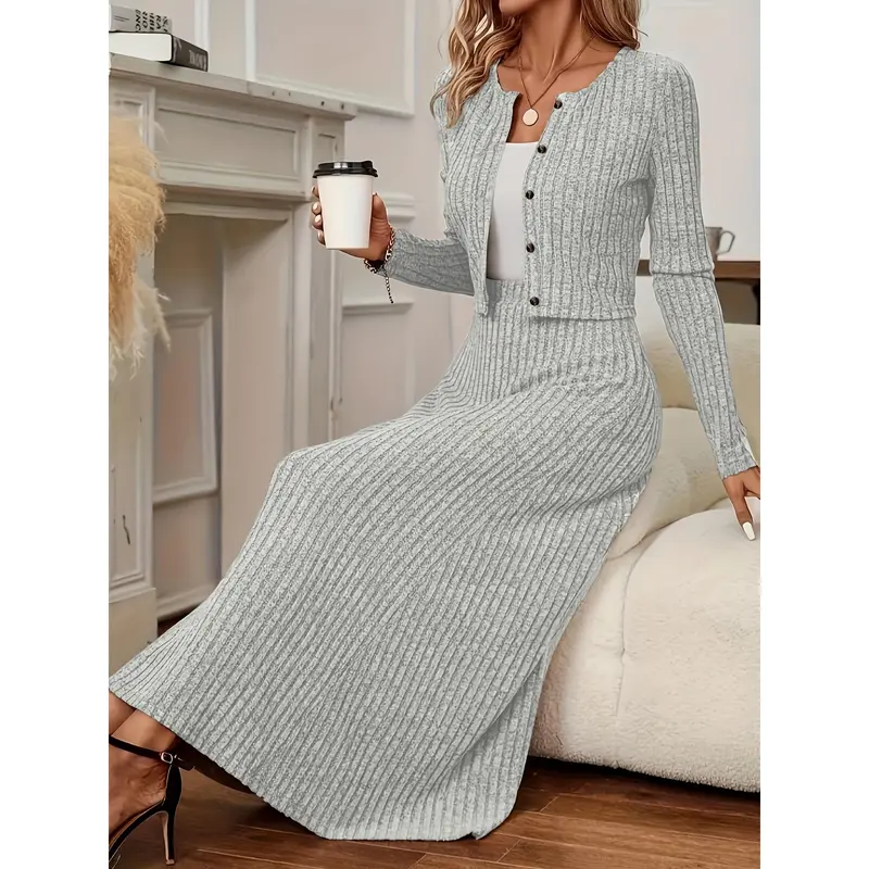 long black dress with cardigan - TikTok Shop long black dress with cardigan - TikTok Shop