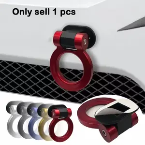 Car Decorative Tow Hook, 1pc Car Modification Trailer Hook, Front Bumper Decorative Tow Hook, Universal Car Accessories for Vehicle Decoration, Car Customization