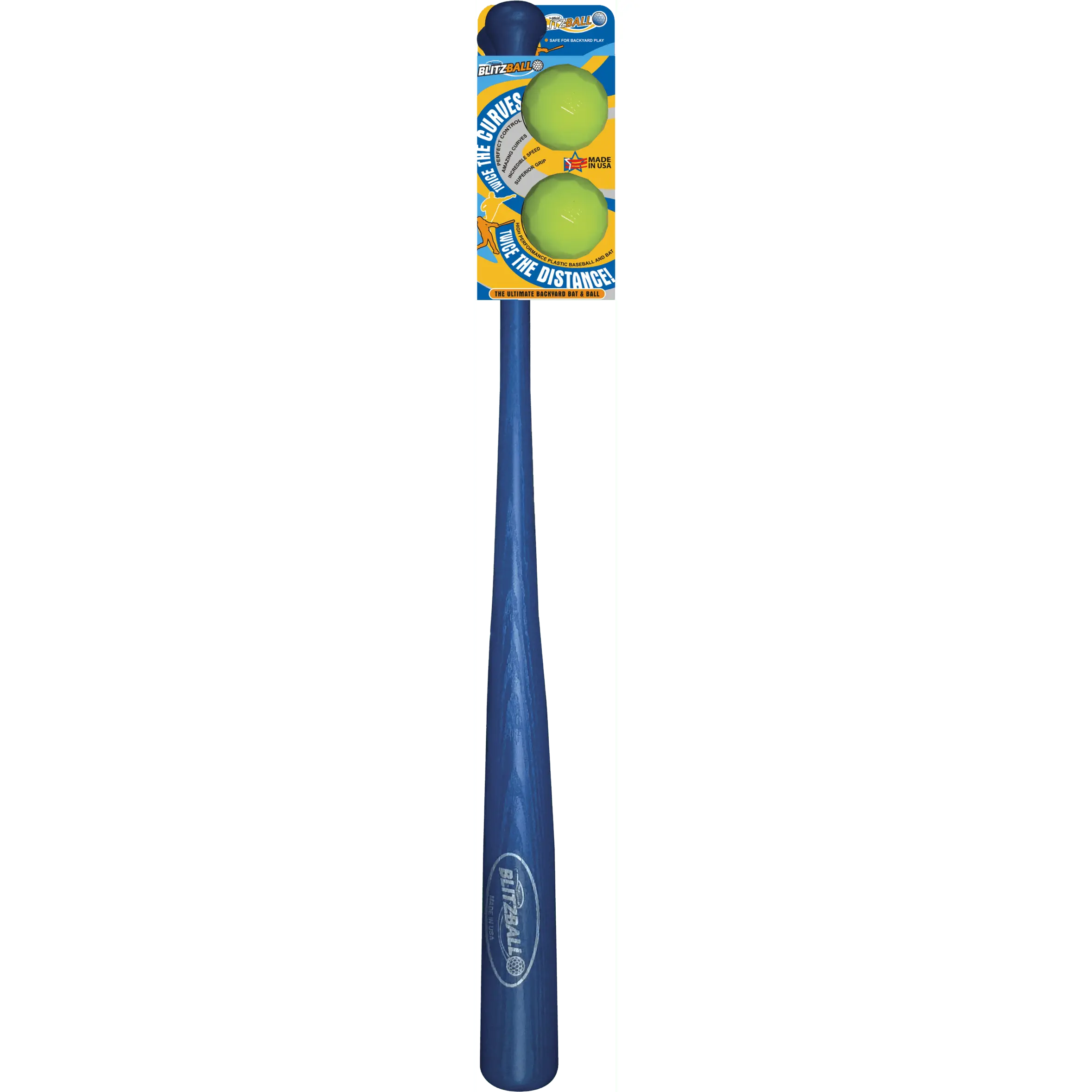 Blitzball Plastic Bat and Two Ball Combo