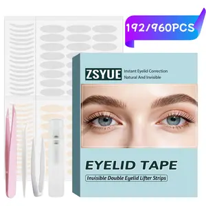 192/960 pcs Eyelid Patches, Invisible Eyelid Lift Stickers for Inner Double Eyes, Non-Surgical Instant Eye Lifting Solution