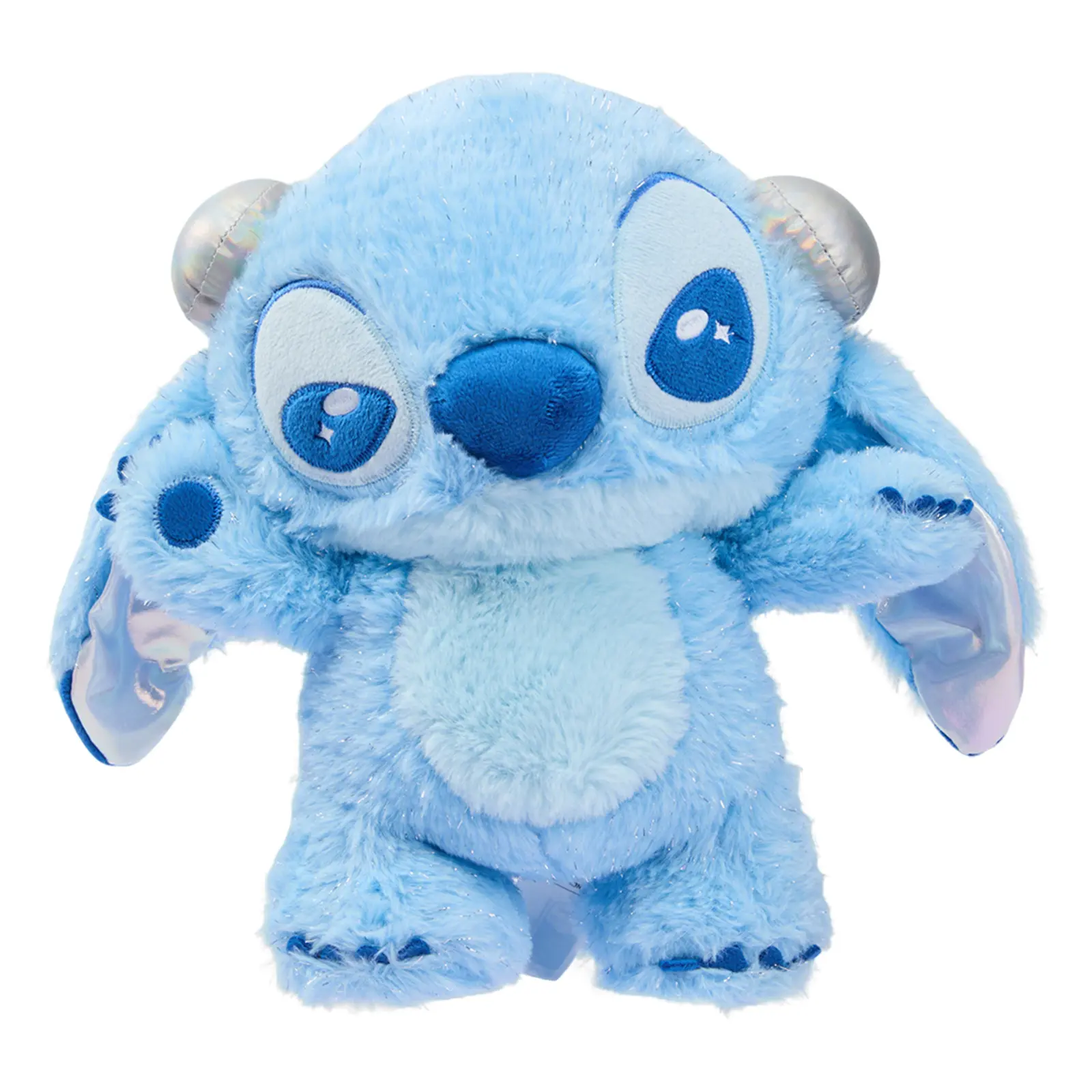 MINISO Disney Stitch 626 Plush, 12" Cool Standing Stuffed Toy with Headphones, Soft Kawaii Collectible Doll, Authentic Licensed, Aesthetic Room Decor, Perfect Gift for Kids Teens & Stitch Fans #StitchPlush #Disney626 #KawaiiCollectibles