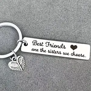 Best Friend Gifts For Women - Friendship Keychain BFF Birthday Christmas Gift For Best Friend Women Female