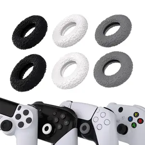 PlayVital Donut Design Silicone Thumbstick Rings for PS5 & PS4 & Xbox Series X/S & Xbox One/Elite Series 2 Core & Nintendo Switch Pro & Nintendo Switch Pro 2 Controller