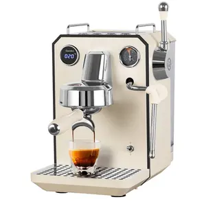 Gemilai Owl 3006 Semi-Automatic 15 Bar Home Espresso Coffee Machine with Milk Frother Steam Wand