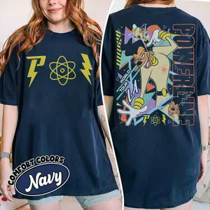 Comfort Colors Retro 90s Powerline Movie Graphic T-shirt, Powerline Stand Out World Tour Tee, WDW Family Vacation Trip