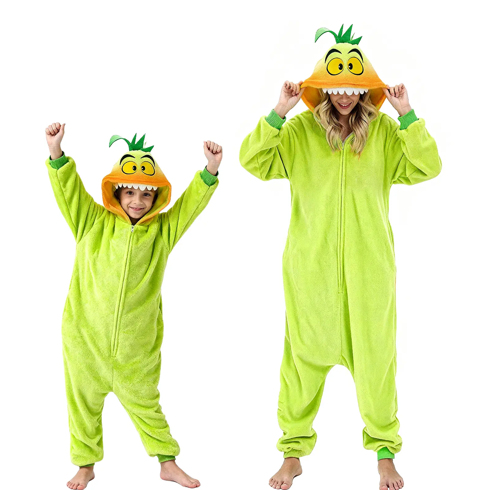 Halloween Onesie Costumes for Kids, Adult Onesie Pajamas,Halloween Cosplay Costume for Boys Girls Adult