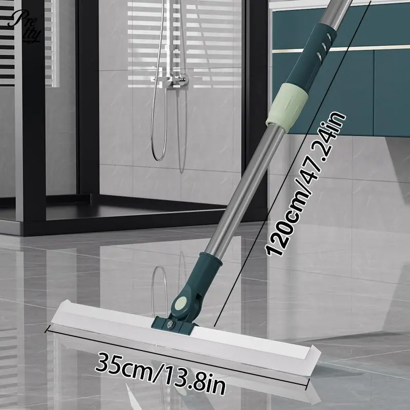 Unique 3-Piece Magic Mop Kit All Surface Sweeper Squeegee Wet Dry Cleaning Dust Dirt Liquids Pet Hair Tile Hardwood Floors Accessories Cozy Funky Y2K Style