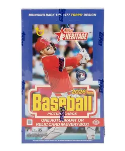 2026 Topps Heritage Baseball Hobby Trading Cards