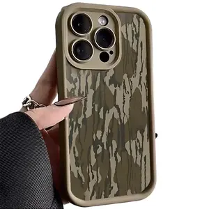 Phone Case Realtree Camo Print& Hard TPU, Anti-Yellowing & Drop Resistant. Compatible with iPhone 17/16/15/14/13/12/11 & Samsung S26/S25/S24/S23/S22Series. Slim Smooth Premium Touch for Men & Women