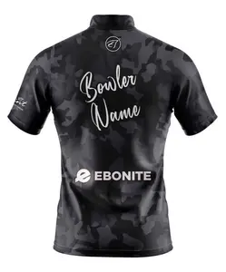 Ebonite Bowling Jersey “Camo” Custom Name