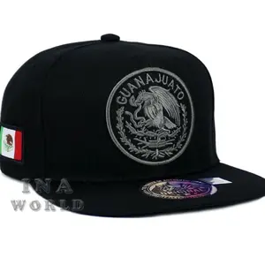 MEXICAN Hat MEXICO Federal Logo State Snapback Baseball Cap-GUANAJUATO/Gray Logo