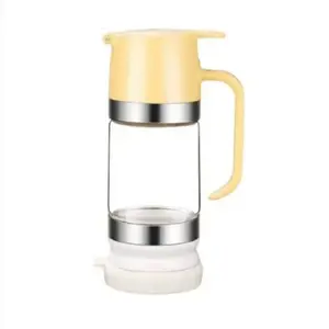 Glass Honey Dispenser with No Drip Honey Jar  NONE