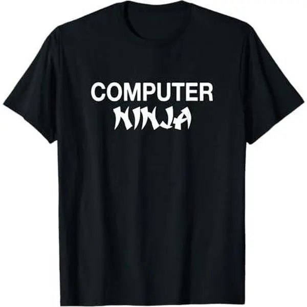 Computer Ninja Funny Computer Programming T-Shirt