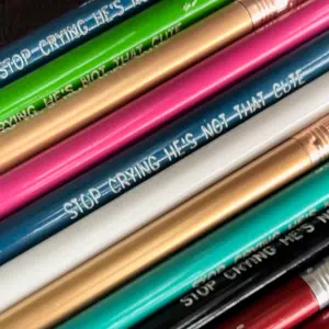 He’s Not That Cute Pencil Set 2