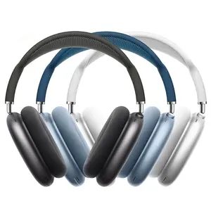 For Original Airpods max magnetic earcups Wireless Bluetooth Headset with Magnetic Earmuffs Noise Reduction & Protective Cover for Music Gaming Sports