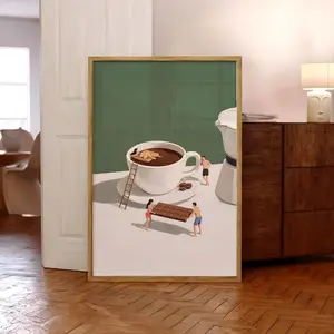 [SALE UP TO 50% + FREE SHIP] Coffee Adventure Print, Chocolate & Coffee Poster, Espresso Wall Art, Coffee Lover Prints, Trendy Kitchen Poster, Wall Art posterrr