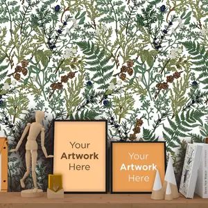 1 roll  deliciosa leaves of self-adhesive peelable wallpaper, wall decor, room decor stickers, vinyl decals, vinyl stickers, suitable for DIY renovation of bedrooms, bathrooms, Waterproof PVC stickers to decorate your room width:17.5in