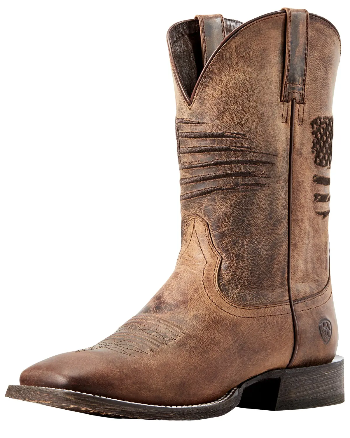 Ariat Men's Men'S Circuit Patriot Western Boot Broad Square Toe - 10029699