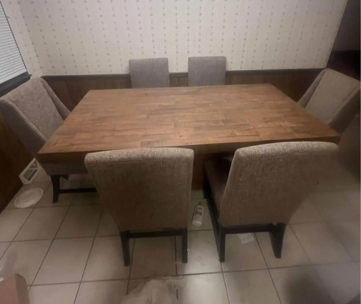 Ashley New Dining Table and Chairs Set for Home Furniture Needs