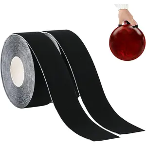 2 Rolls Elastic Bowling Finger Thumb Tape, Protective Bowling Ball Accessories for Bowlers Sports Exercise Workout, Each Roll 2.5 cm Wide x 5m