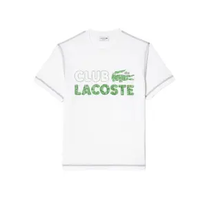 Lacoste Vintage Print Organic Cotton T-Shirt - Men's