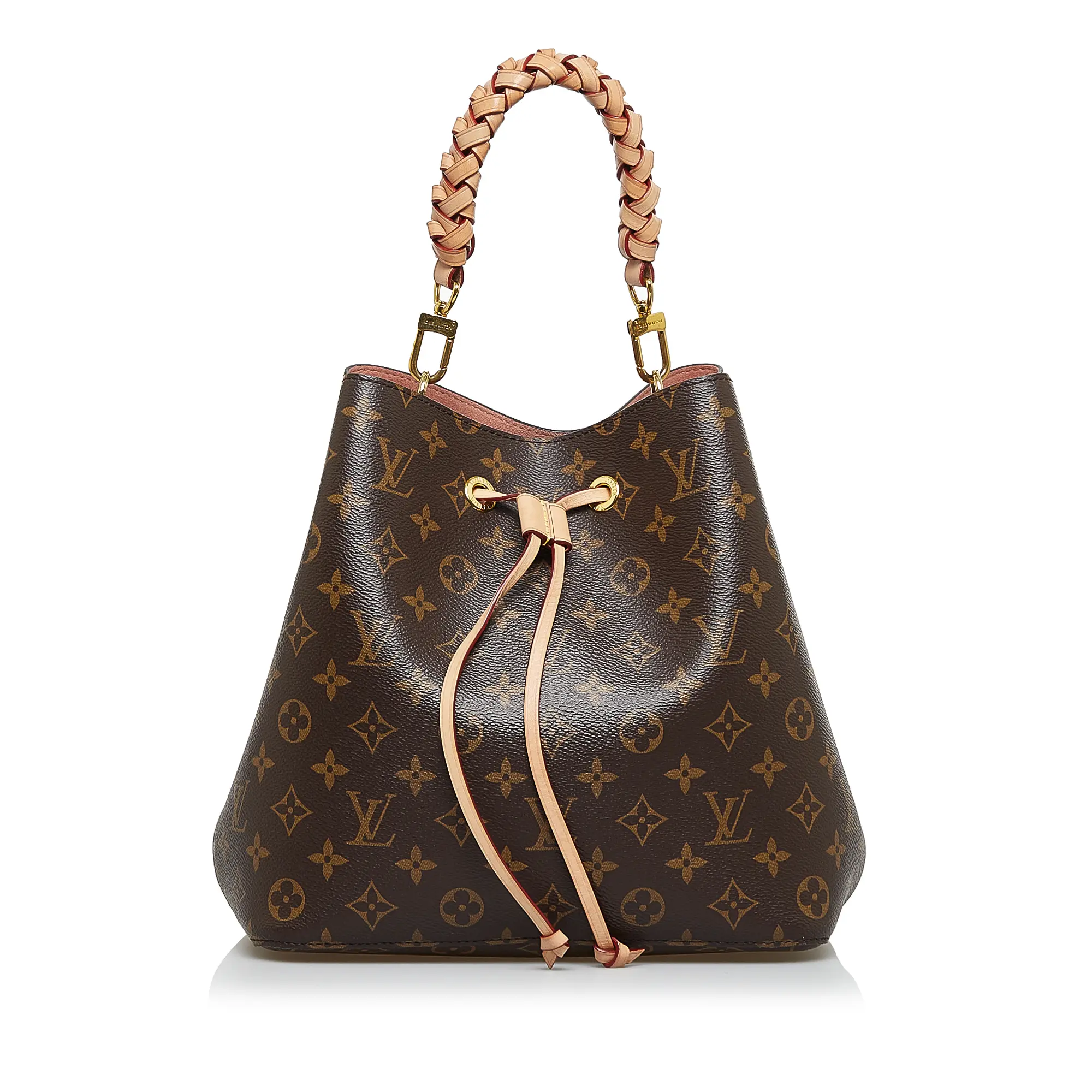 Pre-owned Louis Vuitton Canvas Crossbody Bags Monogram Neonoe MM