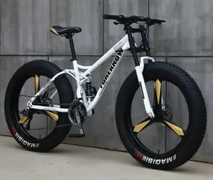 26inch Aluminum Alloy 4.0 Fat Bicycles Mountain Fat Bike / Five Blade  Fatbike Mountain Bike Disc Brakes Snow Bike