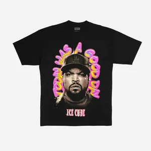 Ice Cube Today Was A Good Day Neon Graphic T-Shirt