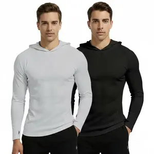 2‑Pack Slim‑Fit Soft‑Touch Sun Protection Hoodies, UPF 50+ UV Blocking Lightweight Hooded Shirts for Daily Wear & Multi‑Scene Outdoor Pursuits