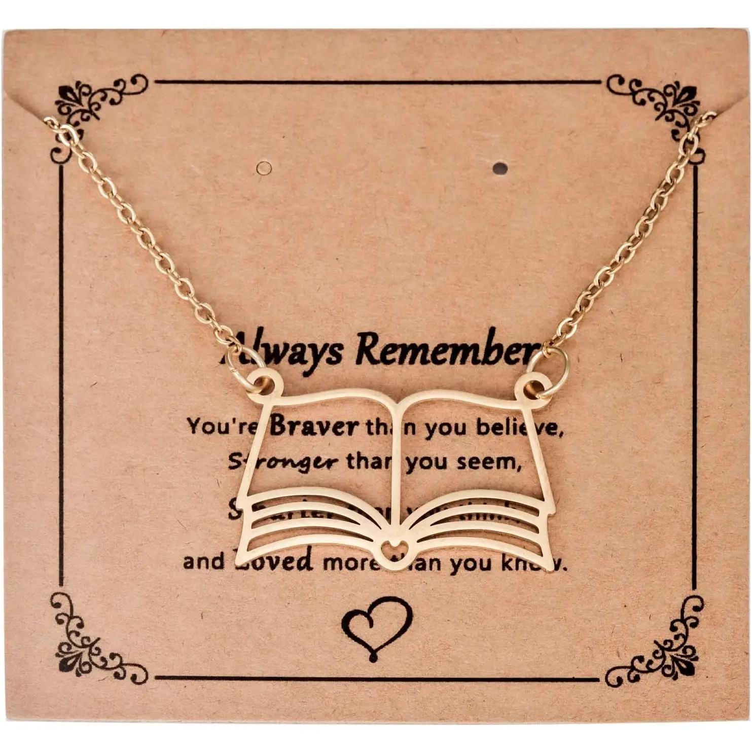 Book Jewelry for Women Gifts Book Club Bookish Stuff Readers and Books Lover Necklace Book Merch