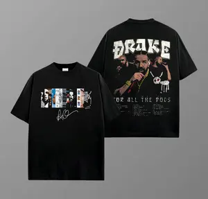 Old Soul Tees - Vibe of Drake  “For All The Dogs” T-Shirt – Hip-Hop Streetwear Graphic Tee, Rap Music Fan Top, Vintage Tour Style Unisex Shirt