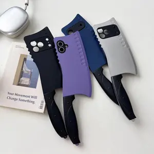 Phone Case - Knife-Shaped Case with a Premium Feel for APPLE Protective Cover for Iphone 17, Air 16E, 15, 14, 13, 12, 11 Pro Max Plus Phone Case