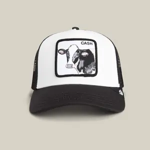 Goorin Cash Cow Trucker Trucker Hat, DUST / VOID, One Size, Unisex
