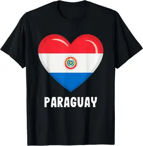 100%cotton Paraguay Flag Jersey | Paraguayer T-Shirt