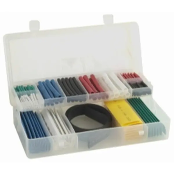 OTC 4813 Precut Heat Shrink Tubing Set - 171-Piece Insulation Cable Sleeves with 2-1 Shrink Ratio, Cord Organization & Cable Management for Home Improvement Electrical Equipment Wire Protection