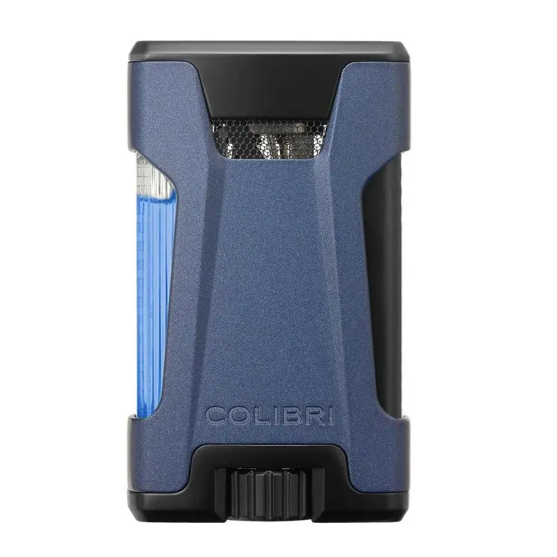 Colibri Rebel Double Jet Lighter Matte Midnight Navy