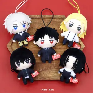 Fukuya Authentic Japanese Kagurabachi Plush Keychain Gashapon 8cm Anime Character Pendant Ren Buriri Chihiro Bag Phone Charm