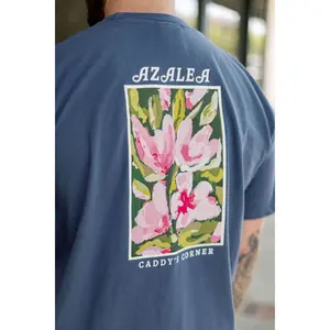 Caddy's Corner Azalea Tee – China Blue