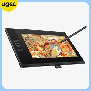 UGEE UE12 11.6" Drawing Display Tablet - Full-Laminated Screen, 124% sRGB Color Gamut, Battery-Free Stylus & 8 Shortcut Keys | Compatible with Windows, Mac & Android