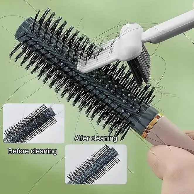 Hair Brush Cleaner Tool Set,Removes Hair,Dust & Product Buildup from Brushes in Seconds,Reusable Beauty Tool for Hair Care,Dorm Essentials & Everyday Use