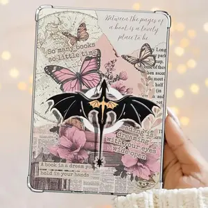 Tairn And Andarna Flying Fourth Wing Dragons Fantasy Romance Dragon Magnetic Kindle Grip Book Lover Cute Bookish Kindle Accessories Phone Holder PopSocket Phone Grip Magnetic Pop Socket Phone Grip