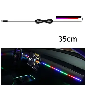 Ambient Lighting Accessories Car Ambient Lights LED Skylight Symphony RGB Interior Acrylic Strips Decoration USB APP Control NONE