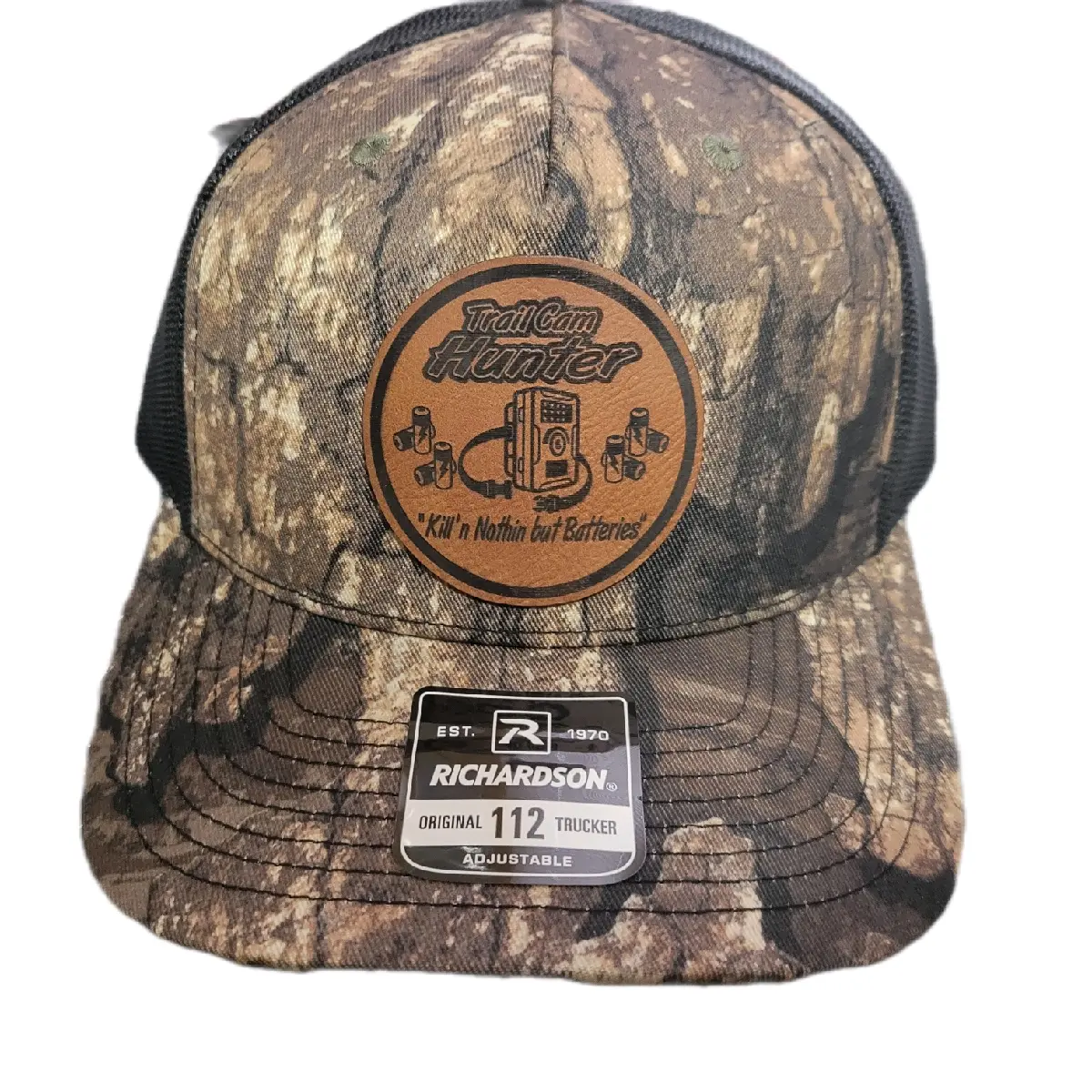 Trail Cam hunter snapback richardson 112 hat