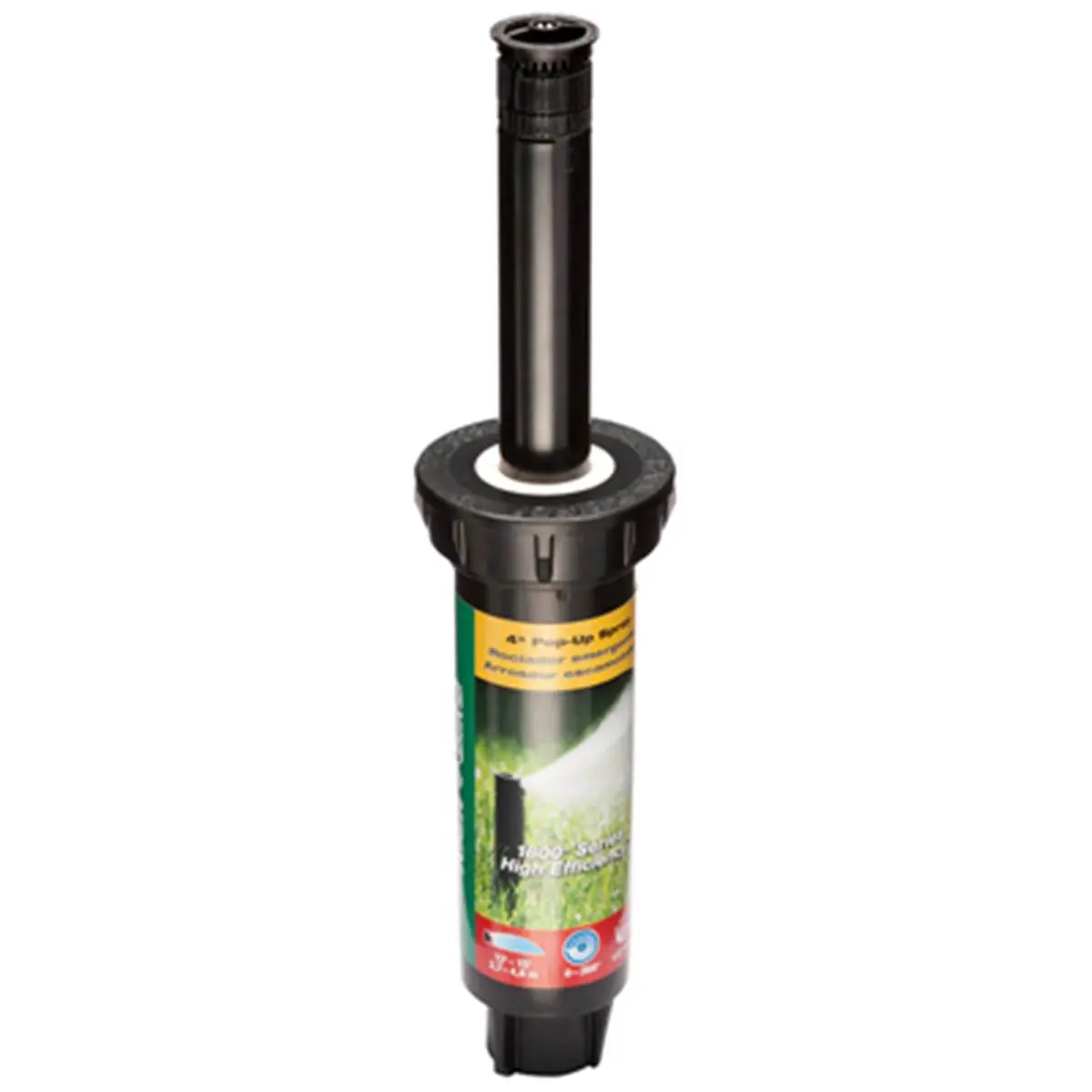 212 MAIN Rainbird National 1804HEVN15 4-in Adjustable Pattern Pop-Up Spray Head - Mechanical Sprinkler Nozzle, Spray Device, Adjustable Nozzle Watering Equipment