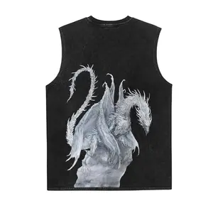 Elden Ring Game Vintage Tank 90s Graphic Sleeveless Tank Tops Men Vest Streetwear Outfits Men Vacation Outfits Sleeveless Shirt