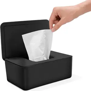 Waterproof Baby Wipe Dispenser with Lid, Sealed Storage Box for Bathroom & Kitchen Use, Durable Wet Wipes Organizer for Babies