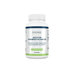 Evexias Active Probiotic ND 50, 60 probiotic digestive gut health wellness supplement