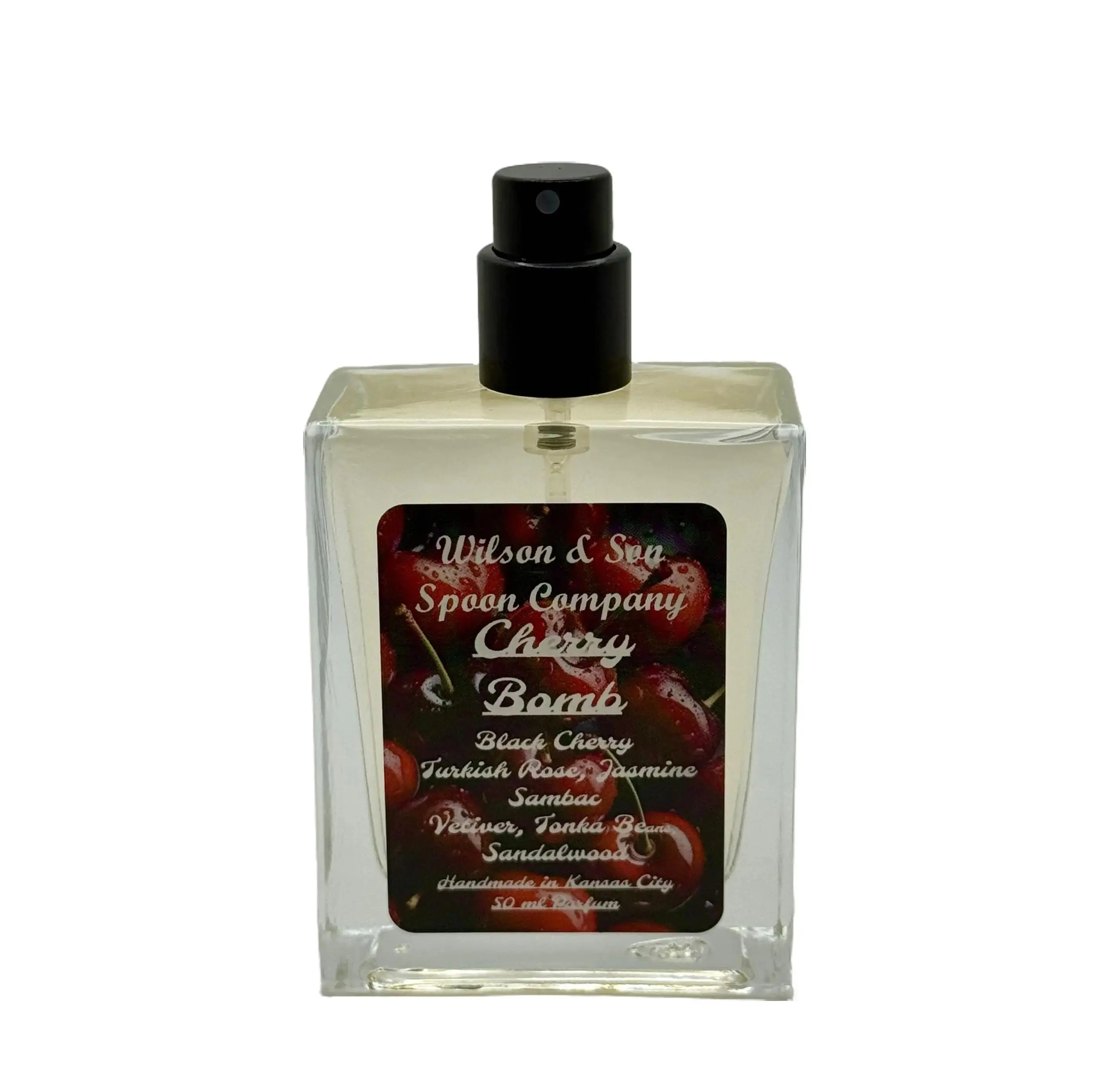 Unisex Cherry Bomb EDP Perfume - 50ml Alcohol-Based Candy Flavored Fragrance, Luxury Atomizer, Blueberry Perfume